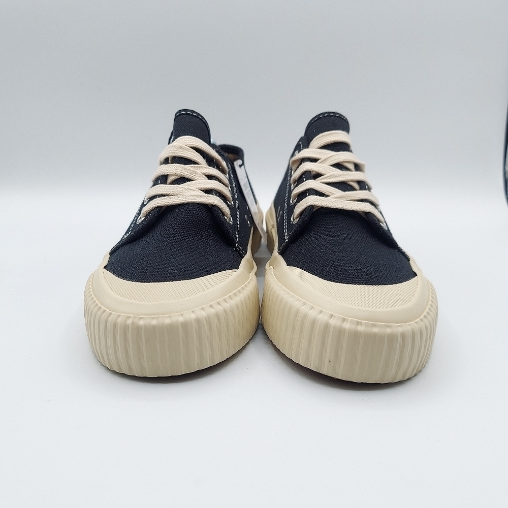 Guffy The Spicewood Black Low Top Cap Toe Canvas Sneaker Shoes Women's US 8.5 - Picture 6 of 14